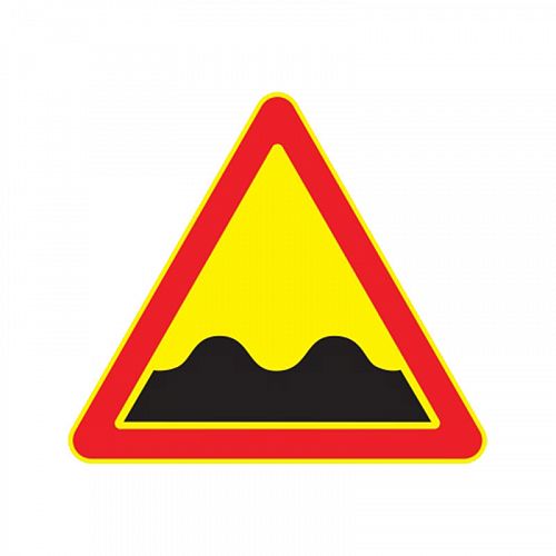 Временный знак 1.16 &amp;quot;Неровная дорога&amp;quot;